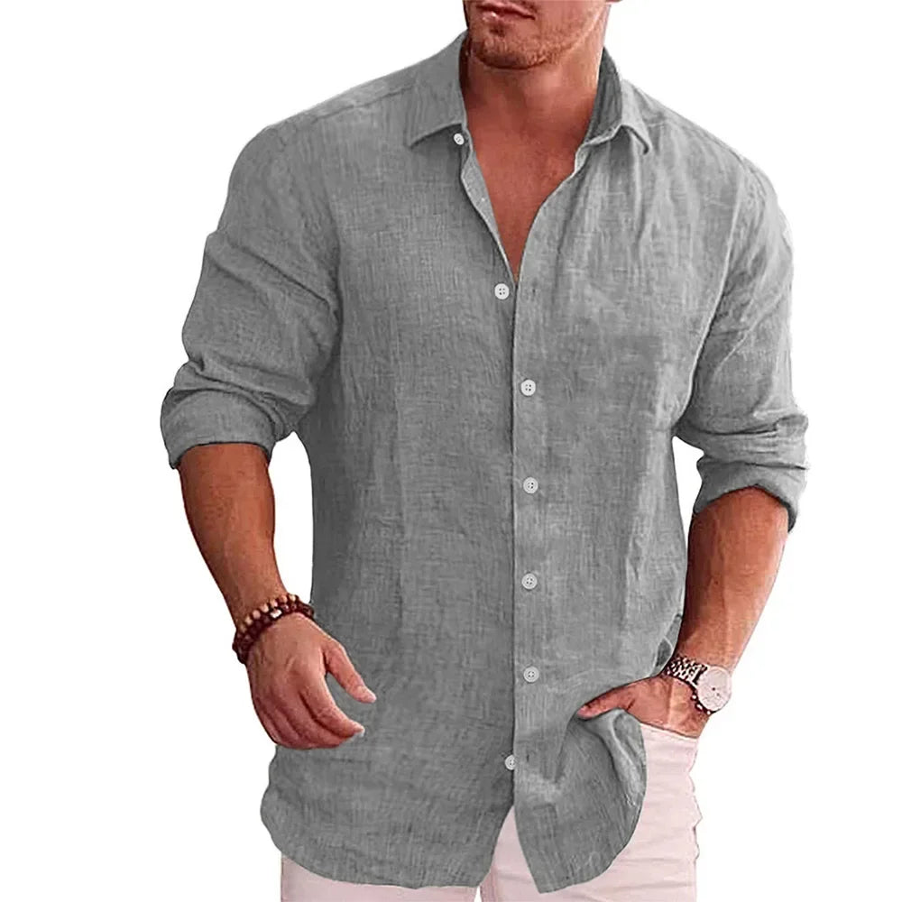 Bondi Breeze Linen Shirt