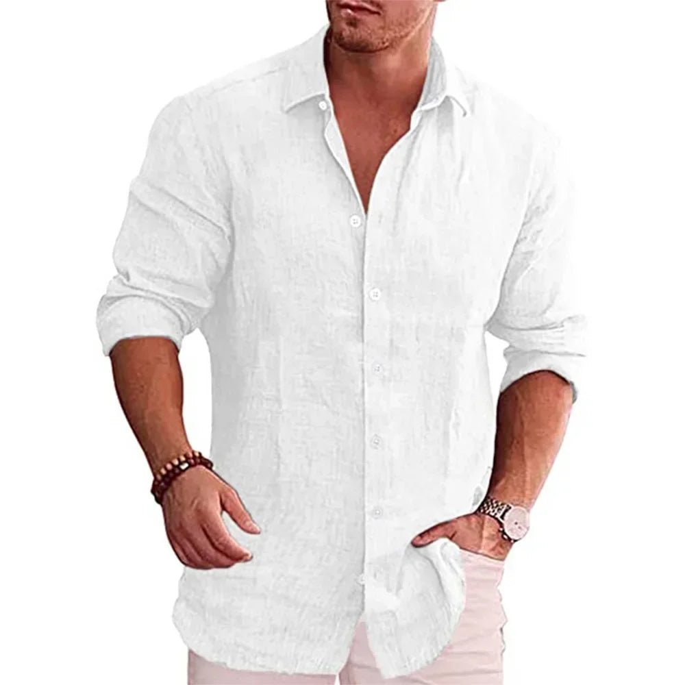 Bondi Breeze Linen Shirt